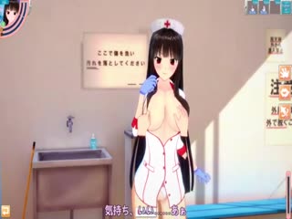 【3D】 学生逃课去操学校护士