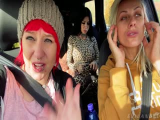 EvilAngel Brittany Bardot And Megan Inky Road Trip