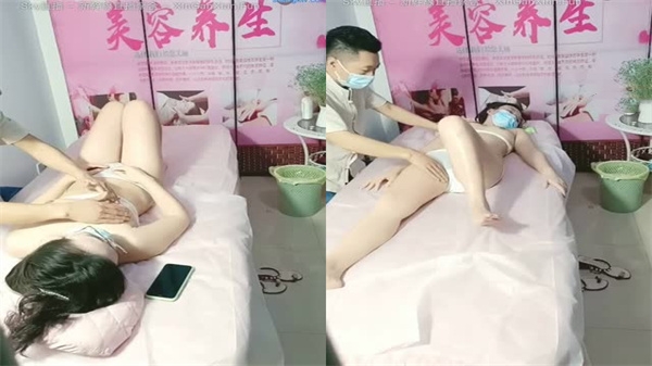 不良按摩院偷拍色狼技师强行侵犯女顾客.