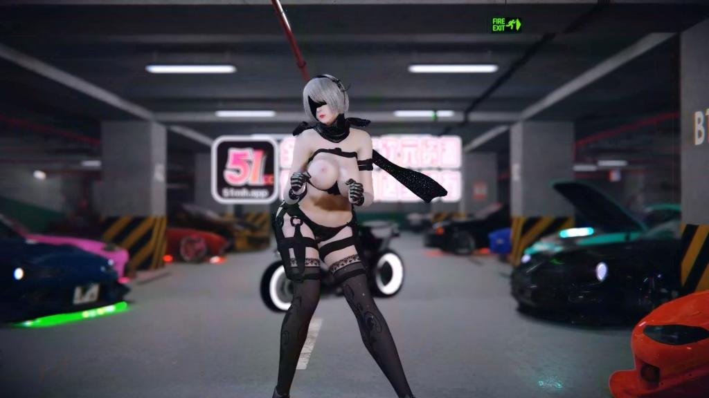 2B女骑士巨乳狂干内射KDA极品骚浪
